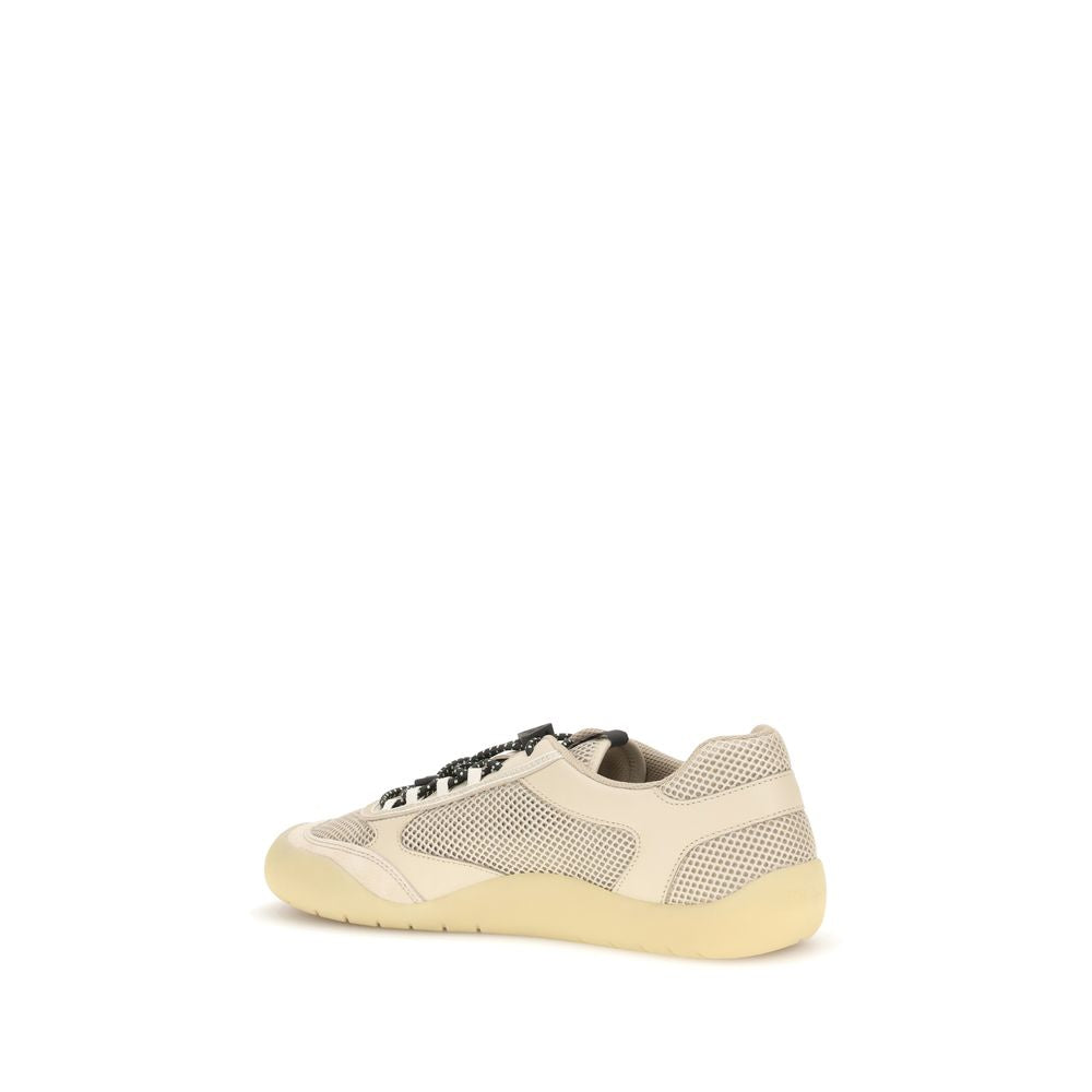 Beige Polyester Speedrock Sneakers
