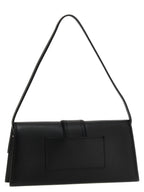 Le Bambino Long Black Cowhide Shoulder Bag