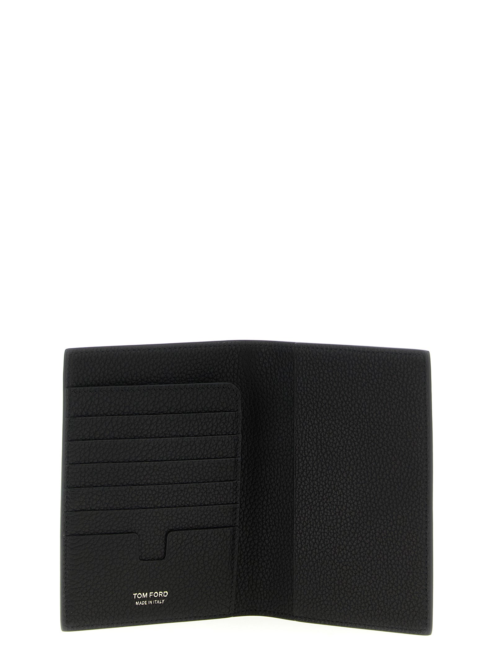 Calfskin Hammered Leather Passport Holder