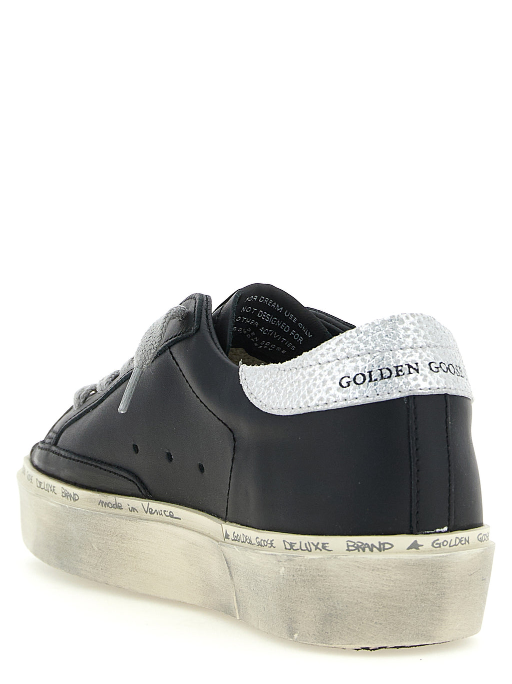 Oversized Cowhide Hi Star Sneakers