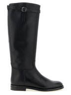 Calfskin Michelle G Over-the-Knee Boots