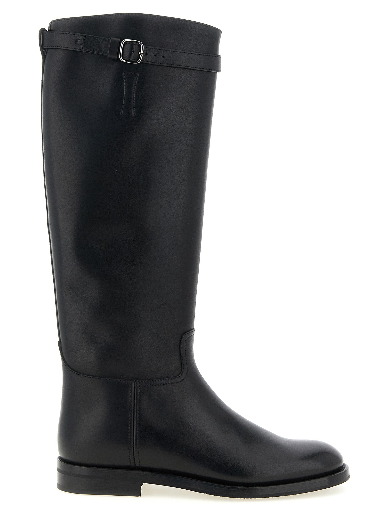 Calfskin Michelle G Over-the-Knee Boots