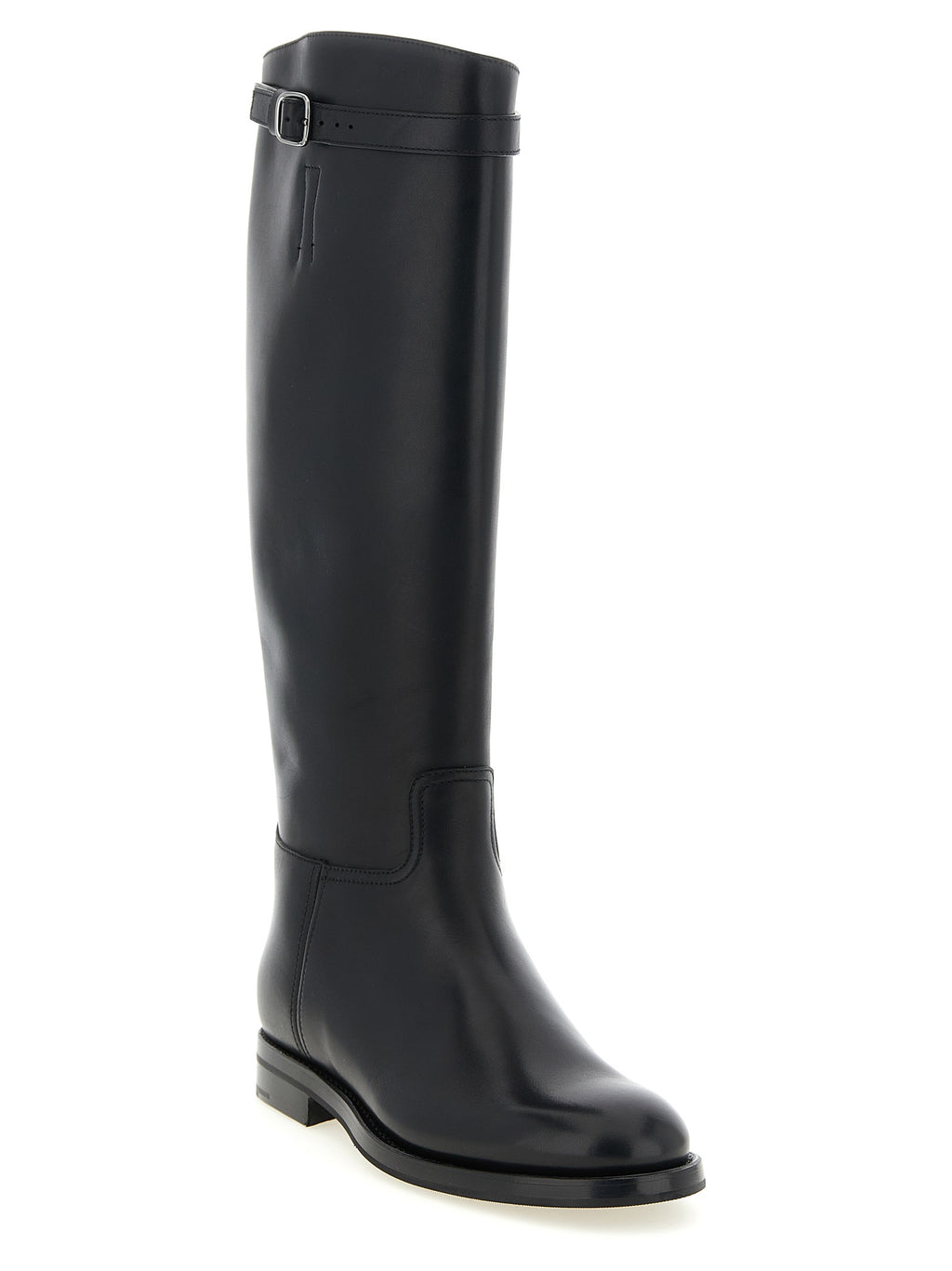 Calfskin Michelle G Over-the-Knee Boots