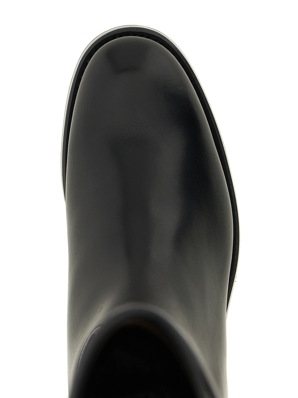 Calfskin Michelle G Over-the-Knee Boots