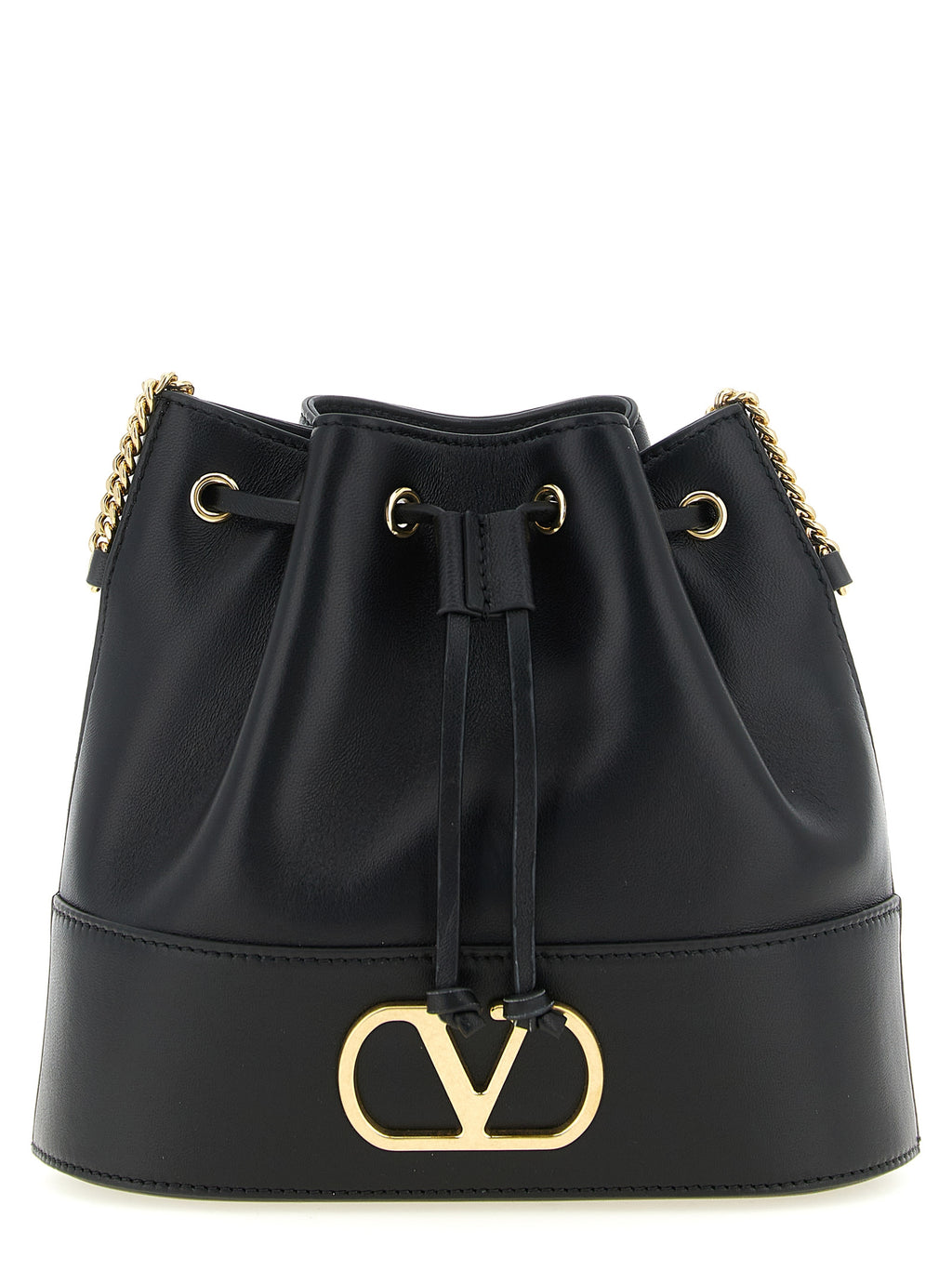 Lamb Leather Nappa Bucket Bag