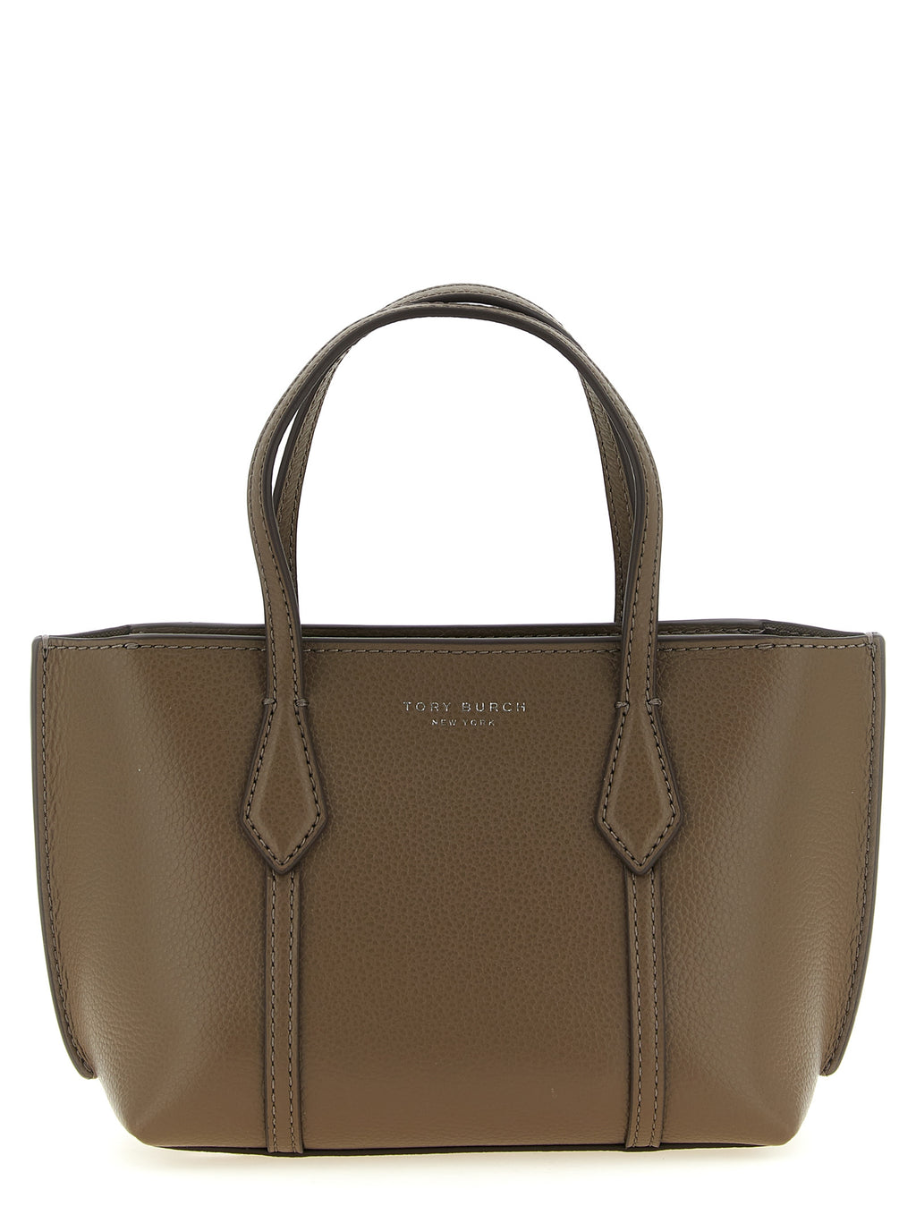 Perry Mini Hammered Leather Shopping Bag