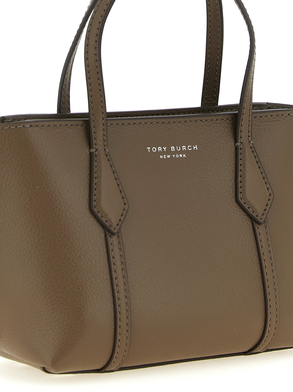 Perry Mini Hammered Leather Shopping Bag