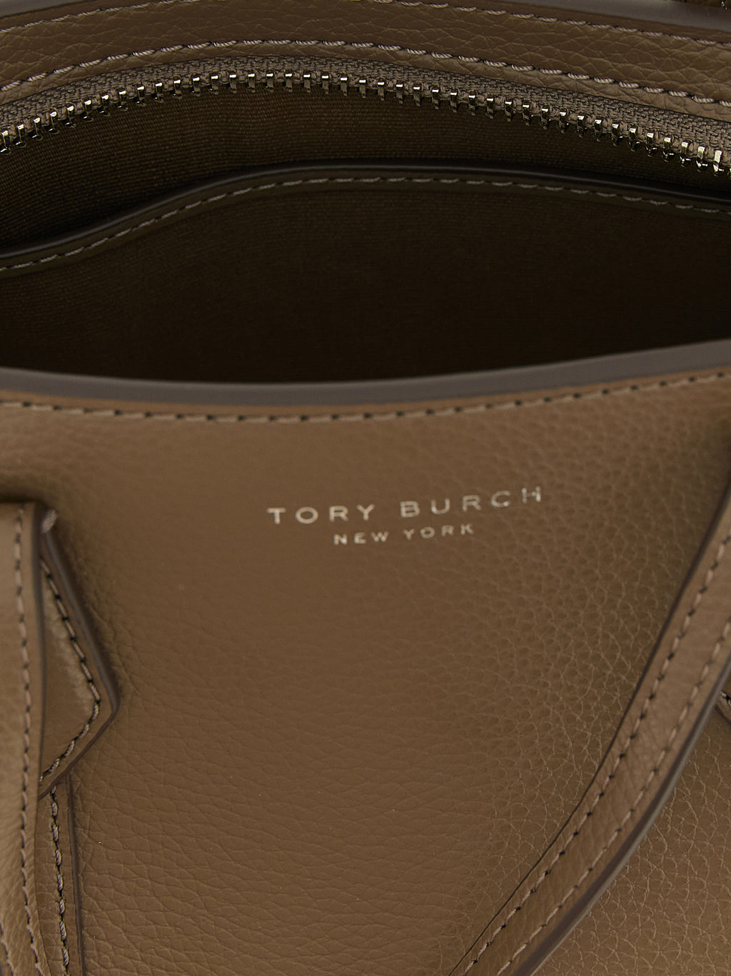 Perry Mini Hammered Leather Shopping Bag
