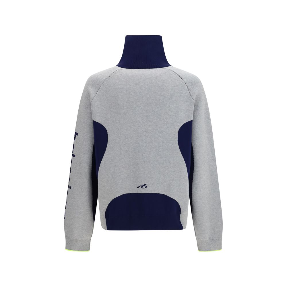 Technical Cotton Bodys Zip Knit Sweater