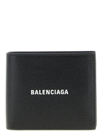 Calfskin Cash Square Wallet
