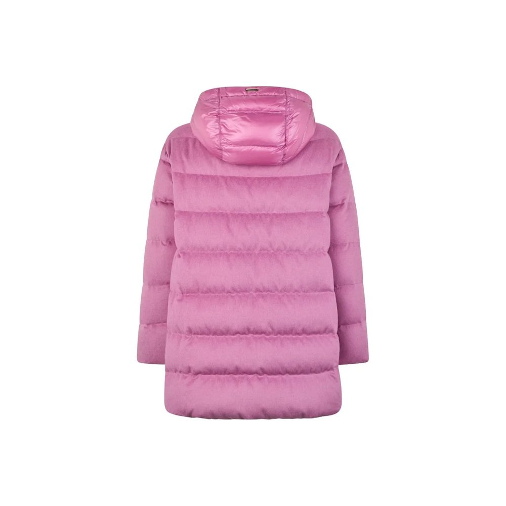 Multicolor Cashmere Silk Full-Length Jacket