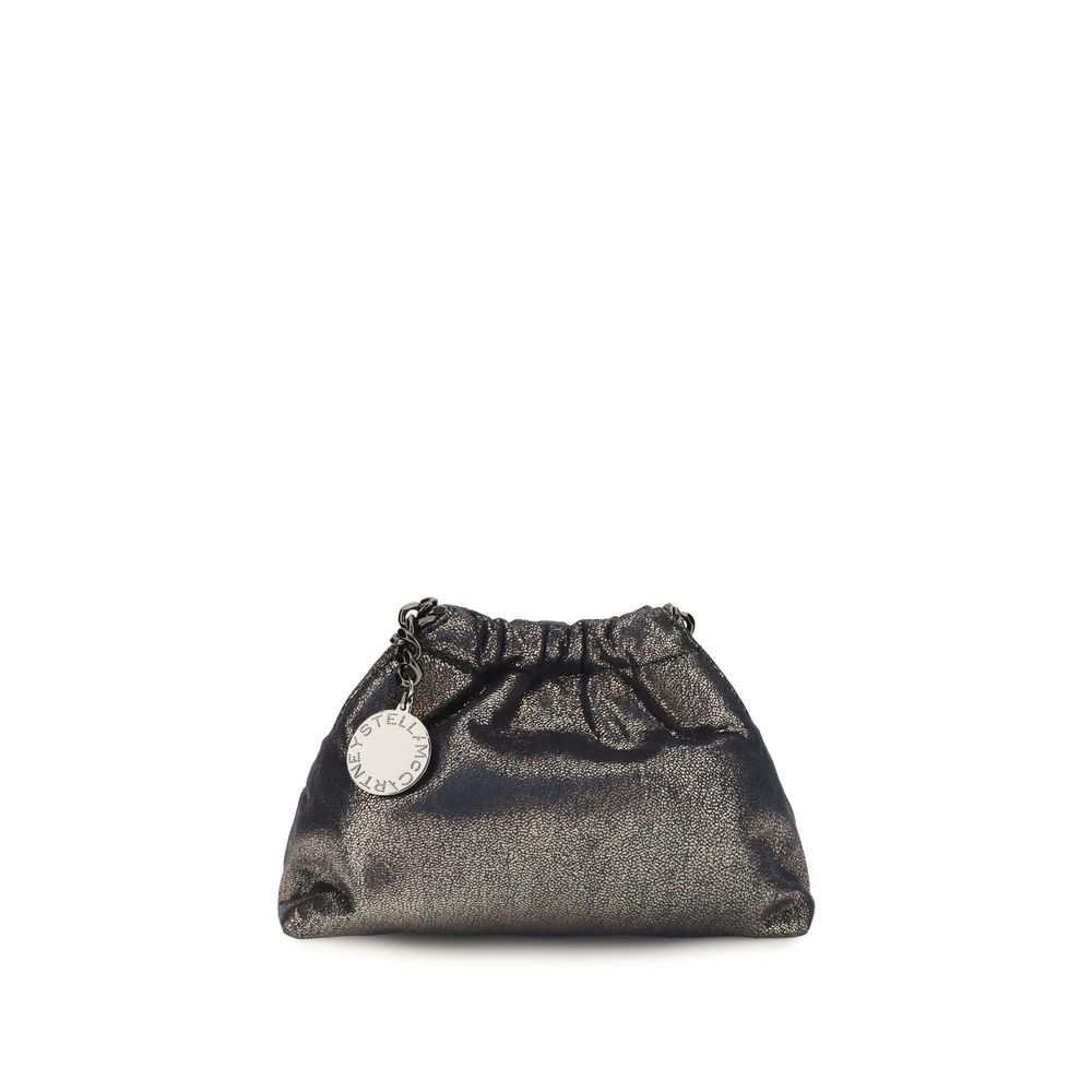 Mini Falabella Shoulder Bag in Matte Shaggy Deer Vegan Fabric