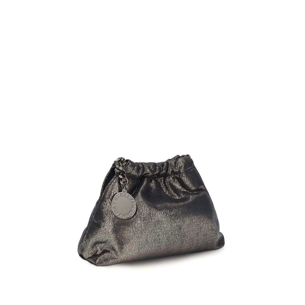 Mini Falabella Shoulder Bag in Matte Shaggy Deer Vegan Fabric