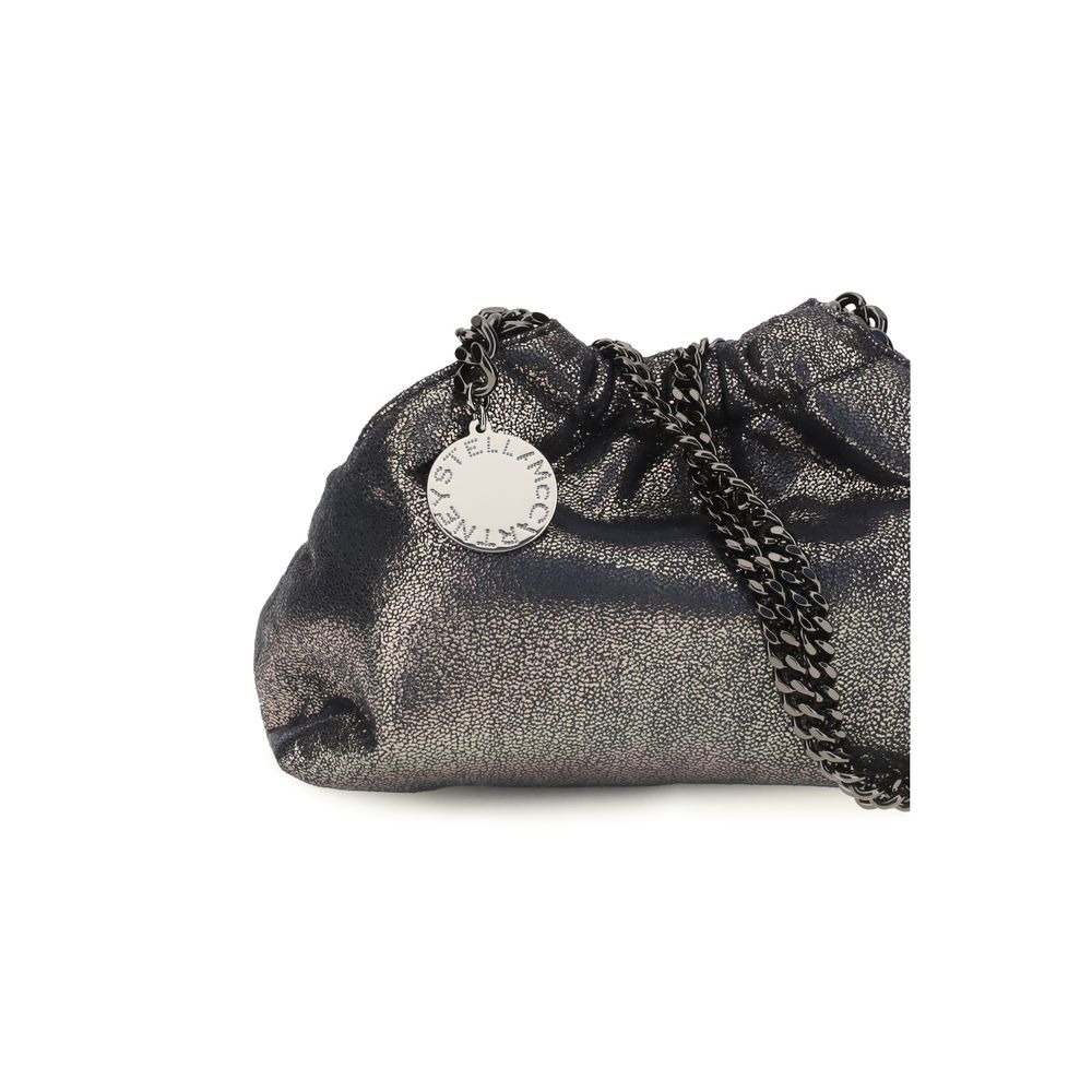 Mini Falabella Shoulder Bag in Matte Shaggy Deer Vegan Fabric
