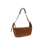 Brown Calf Leather Paddington Shoulder Bag