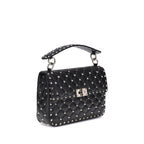 Quilted Nappa Leather Rockstud Spike Handbag