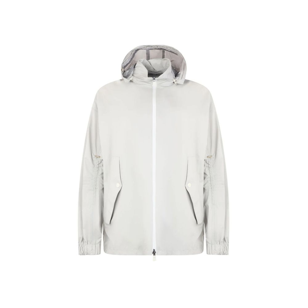 Gray Laminar Polyamide Shell Jacket
