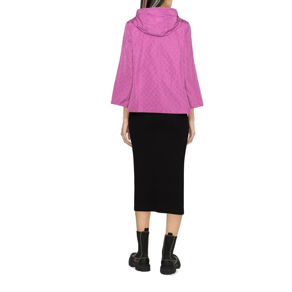 Multicolor Italian Polyester Jacket