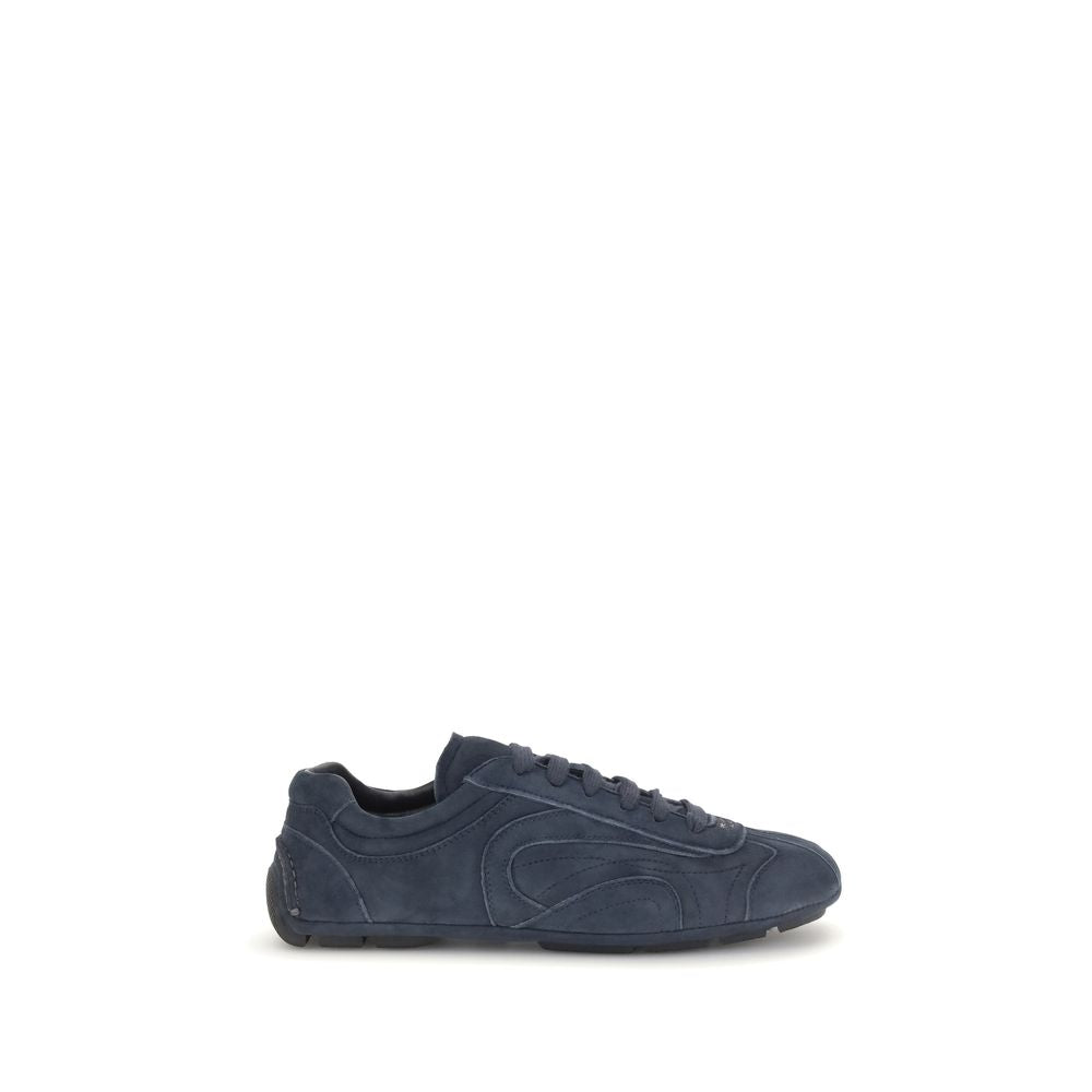 Blue Calf Leather Monte Carlo Re-Edition Sneakers