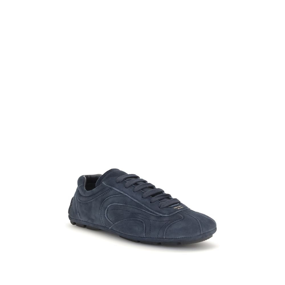 Blue Calf Leather Monte Carlo Re-Edition Sneakers