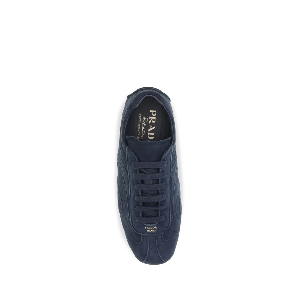 Blue Calf Leather Monte Carlo Re-Edition Sneakers