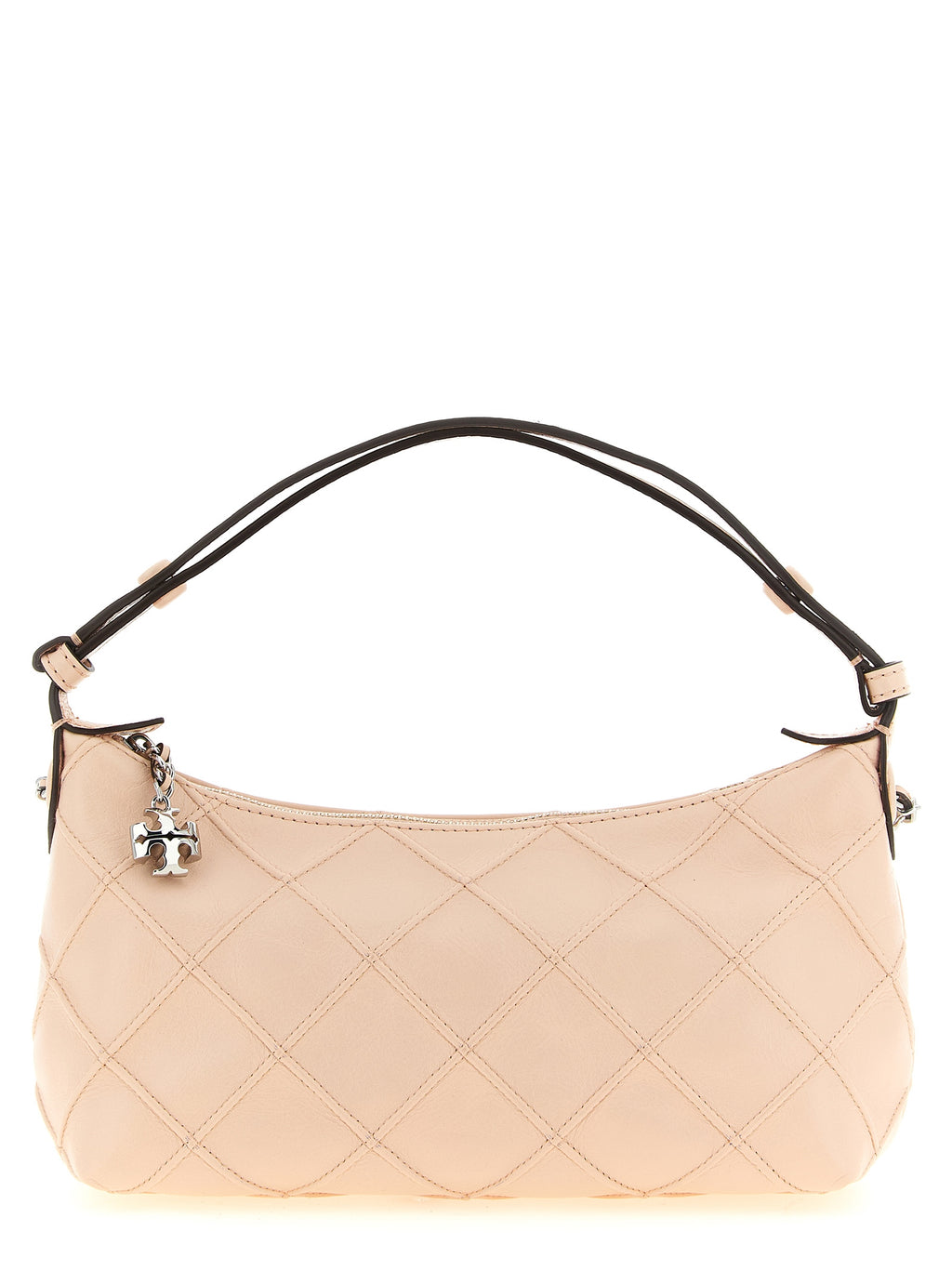 Fleming Powder Pink Nappa Leather Clutch