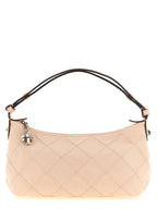 Fleming Powder Pink Nappa Leather Clutch