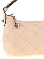 Fleming Powder Pink Nappa Leather Clutch