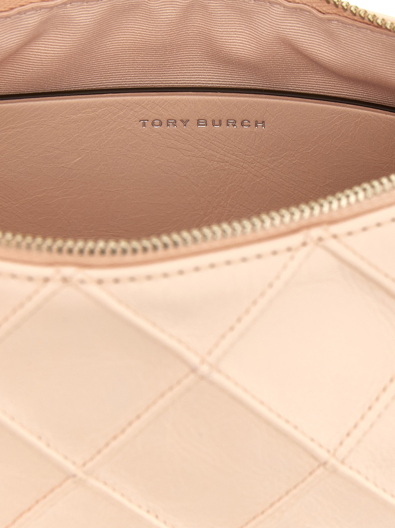 Fleming Powder Pink Nappa Leather Clutch