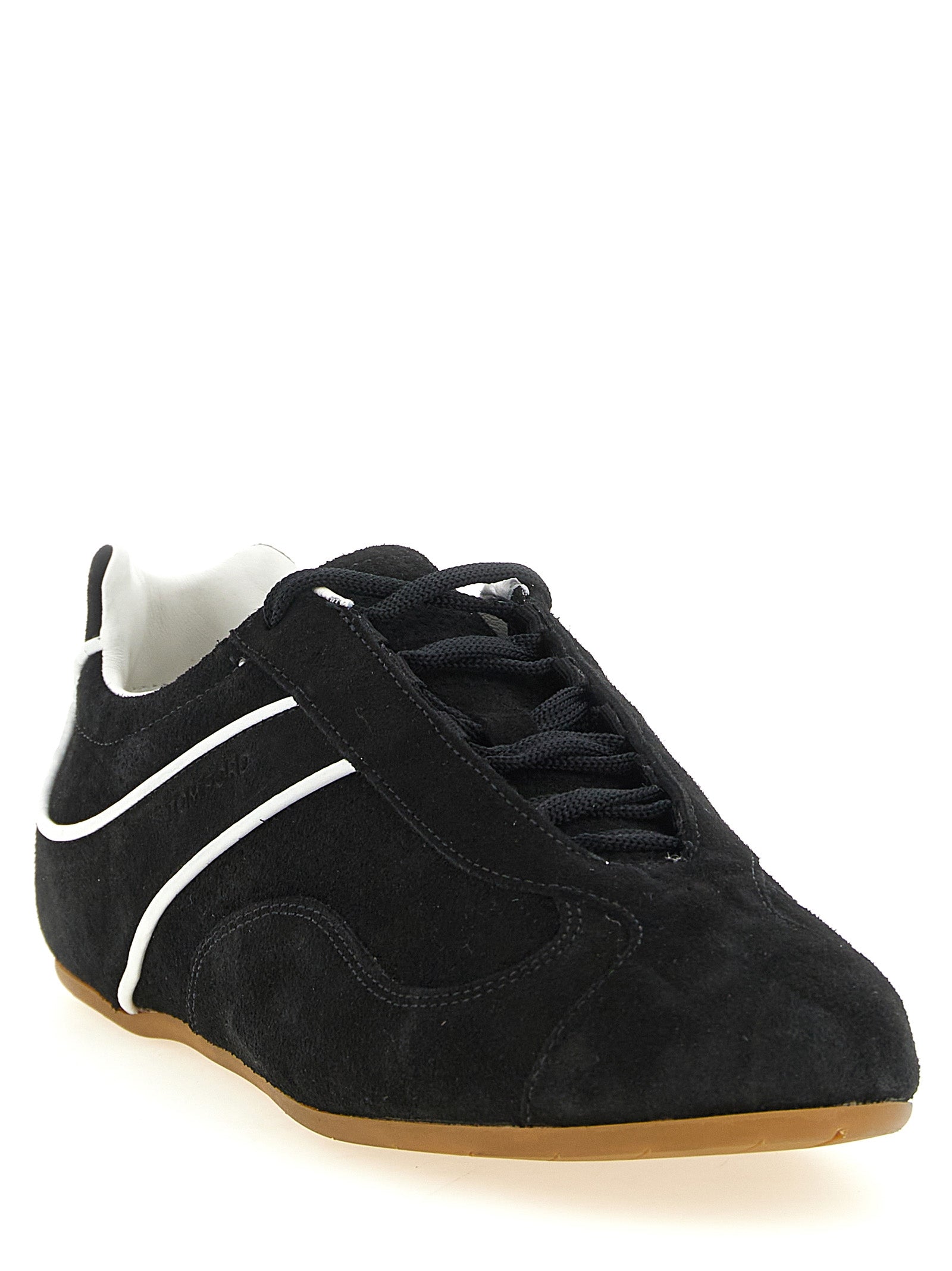 Bicolor Calfskin Aston Sneakers