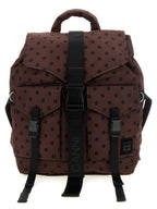 Re-Tech Brown Recycled Polyamide Backpack
