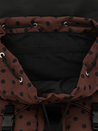 Re-Tech Brown Recycled Polyamide Backpack