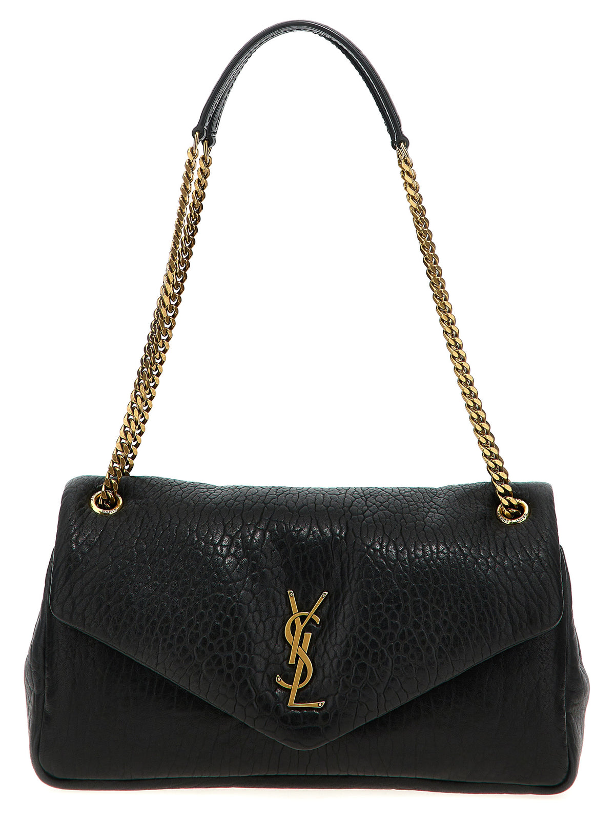 Hammered Leather Calypso Shoulder Bag