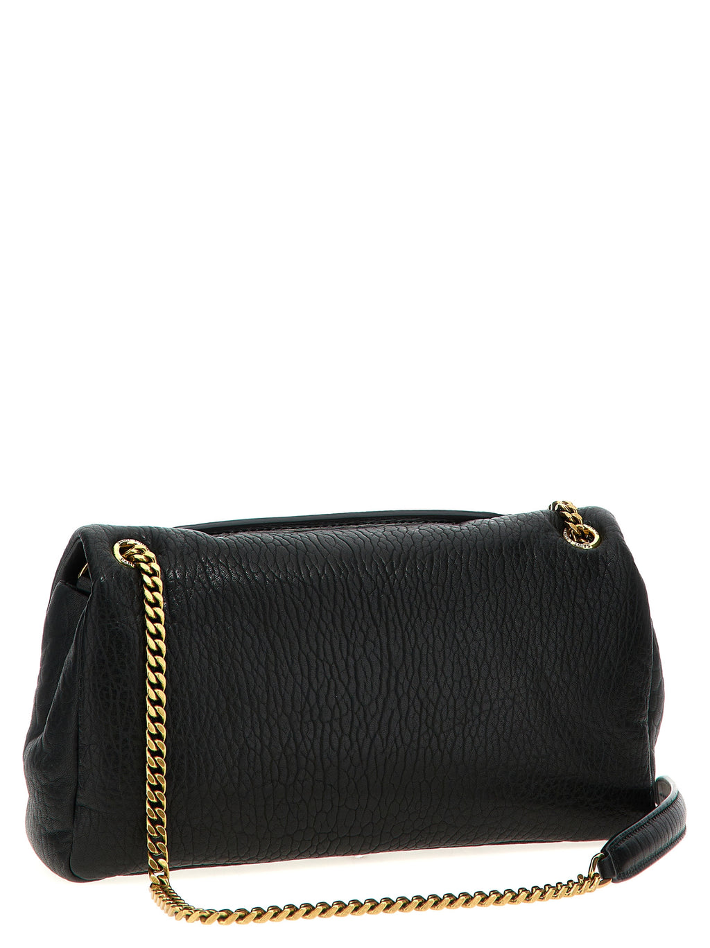 Hammered Leather Calypso Shoulder Bag