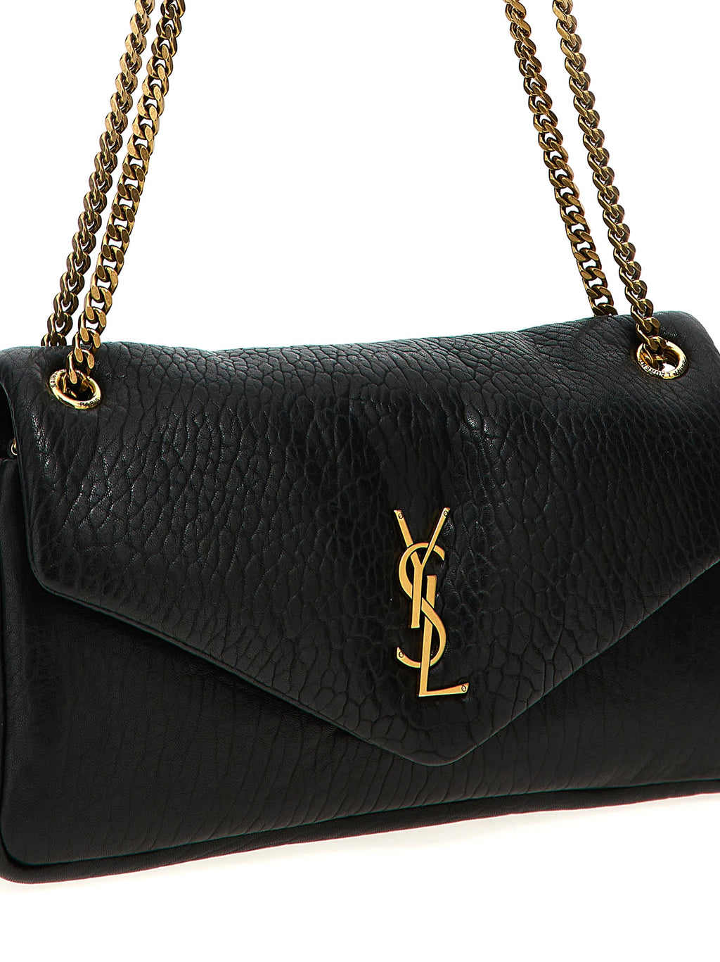 Hammered Leather Calypso Shoulder Bag