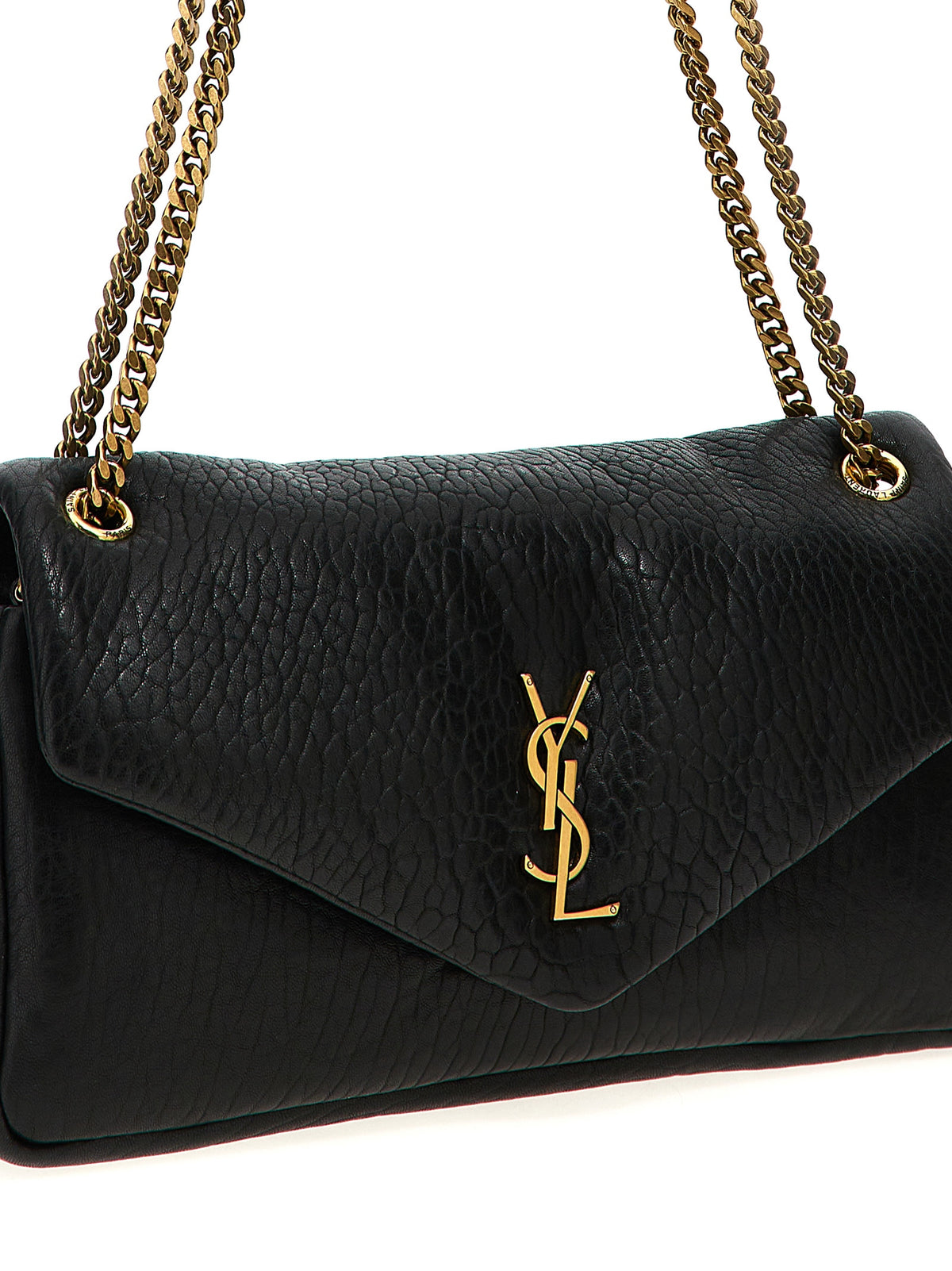 Hammered Leather Calypso Shoulder Bag