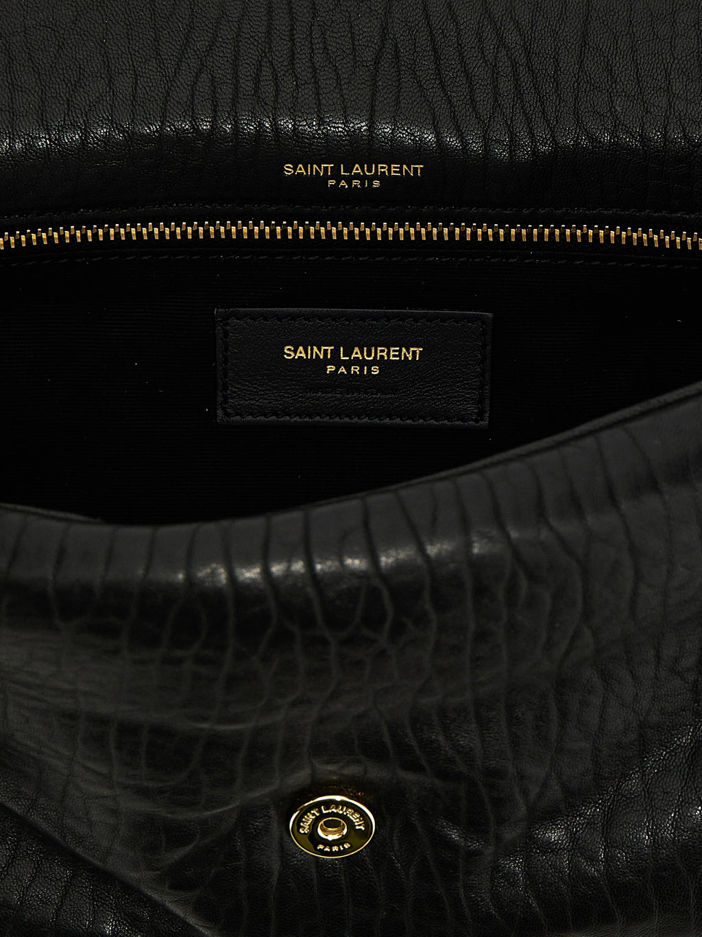 Hammered Leather Calypso Shoulder Bag