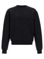 Julian Black Cotton & Polyester Sweatshirt