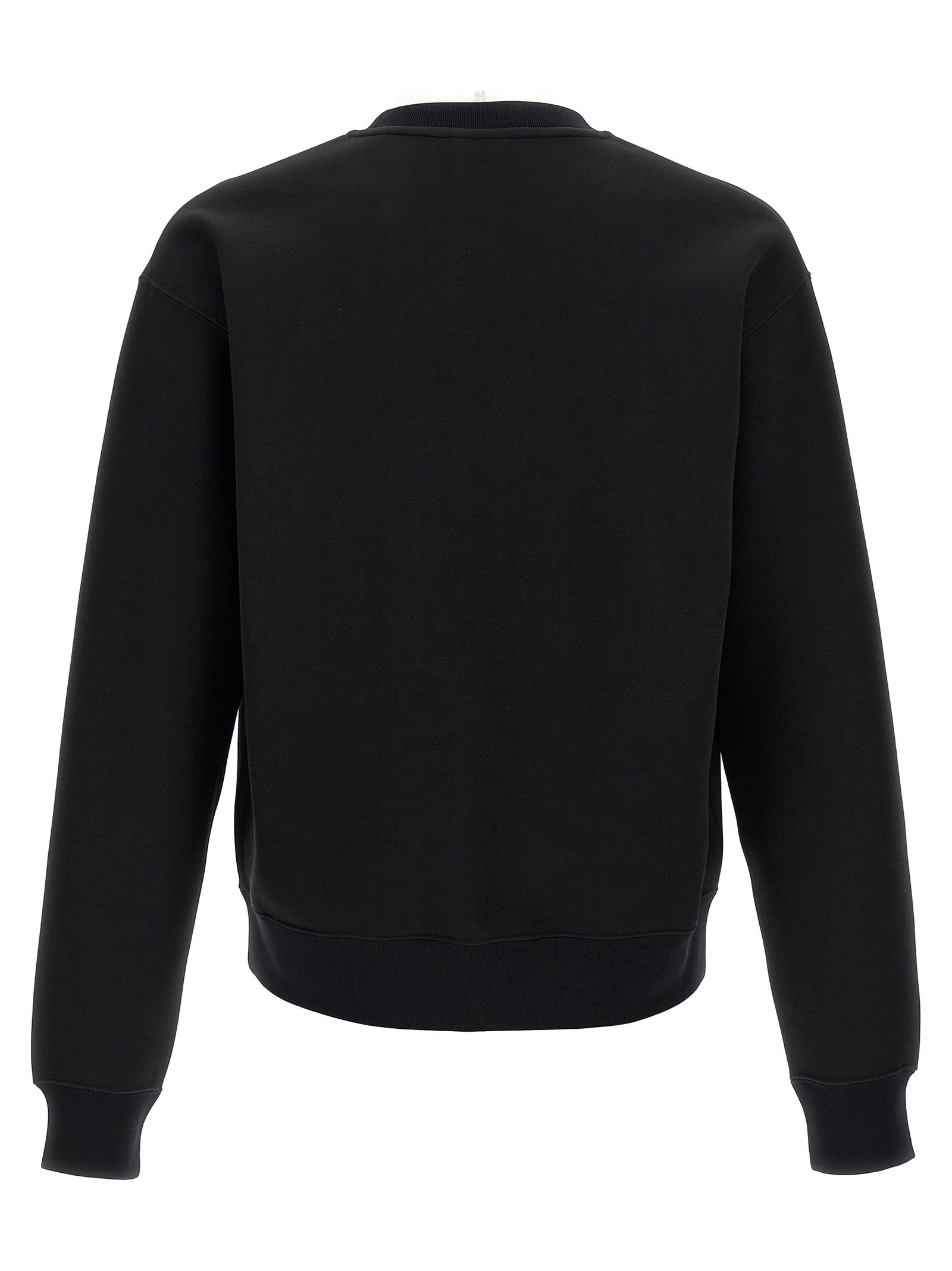 Julian Black Cotton & Polyester Sweatshirt