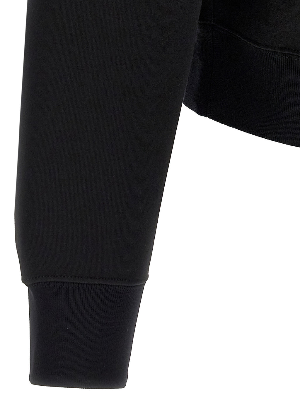 Julian Black Cotton & Polyester Sweatshirt