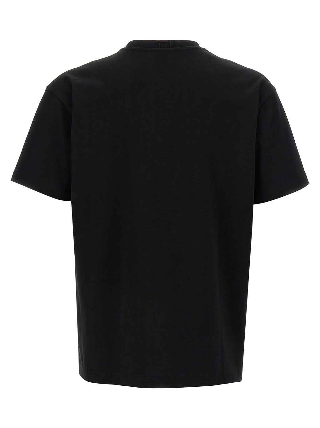 Black Cotton Interlock T-Shirt