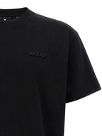 Black Cotton Interlock T-Shirt