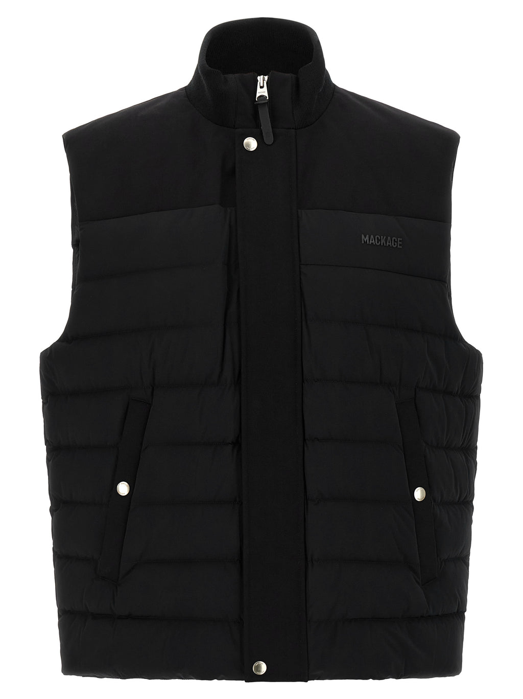Brody Black Nylon Vest