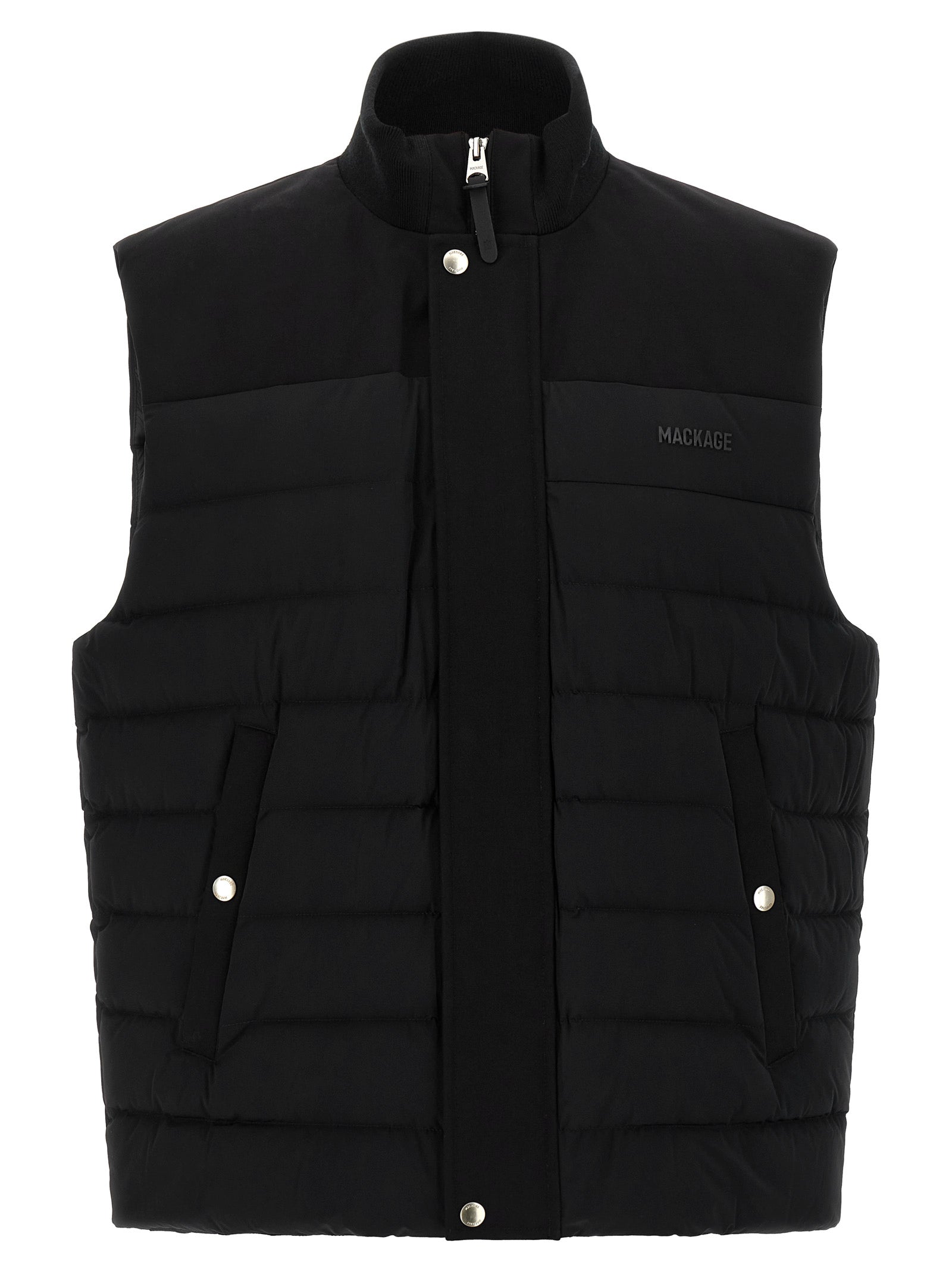 Brody Black Nylon Vest