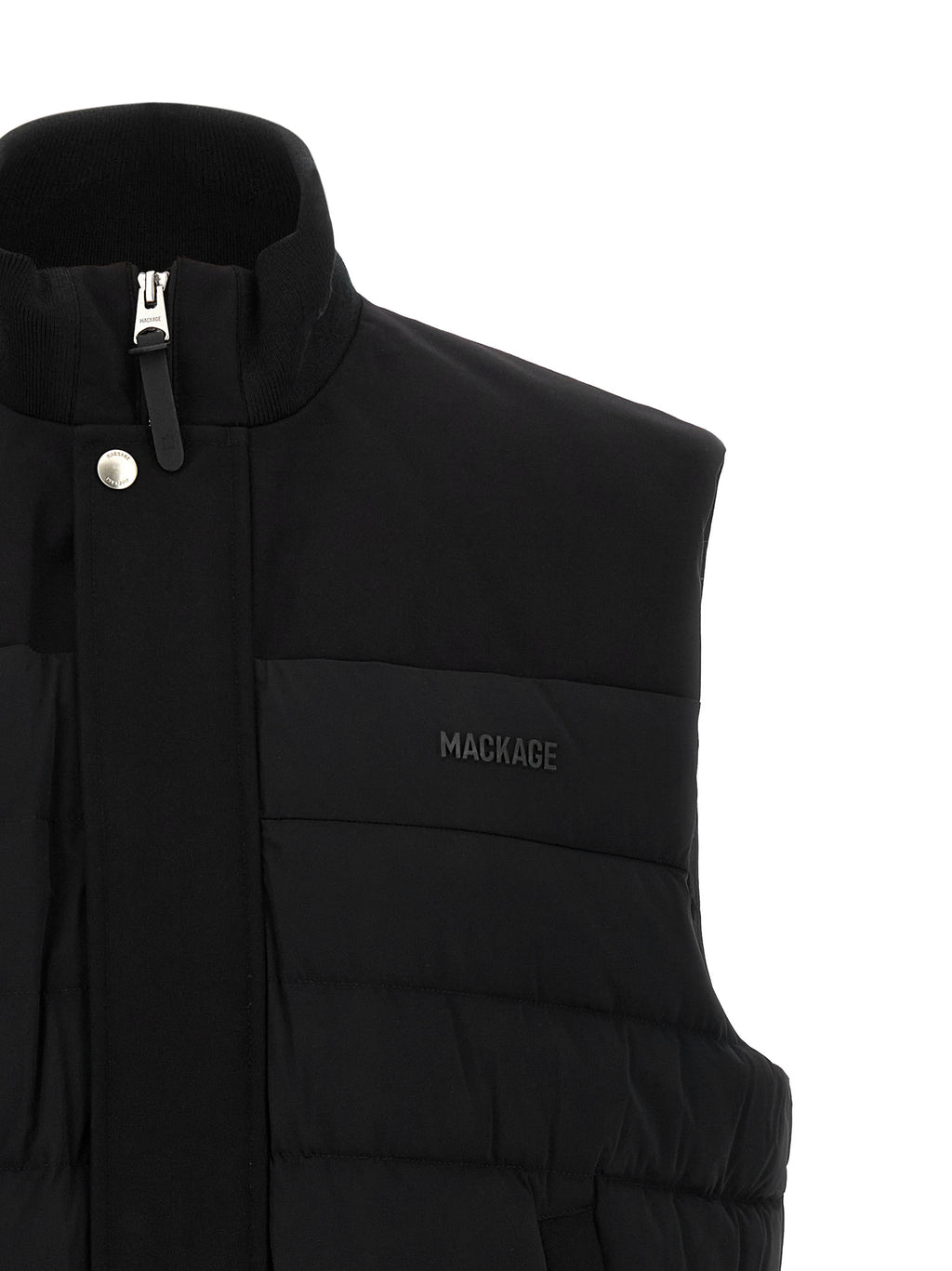 Brody Black Nylon Vest