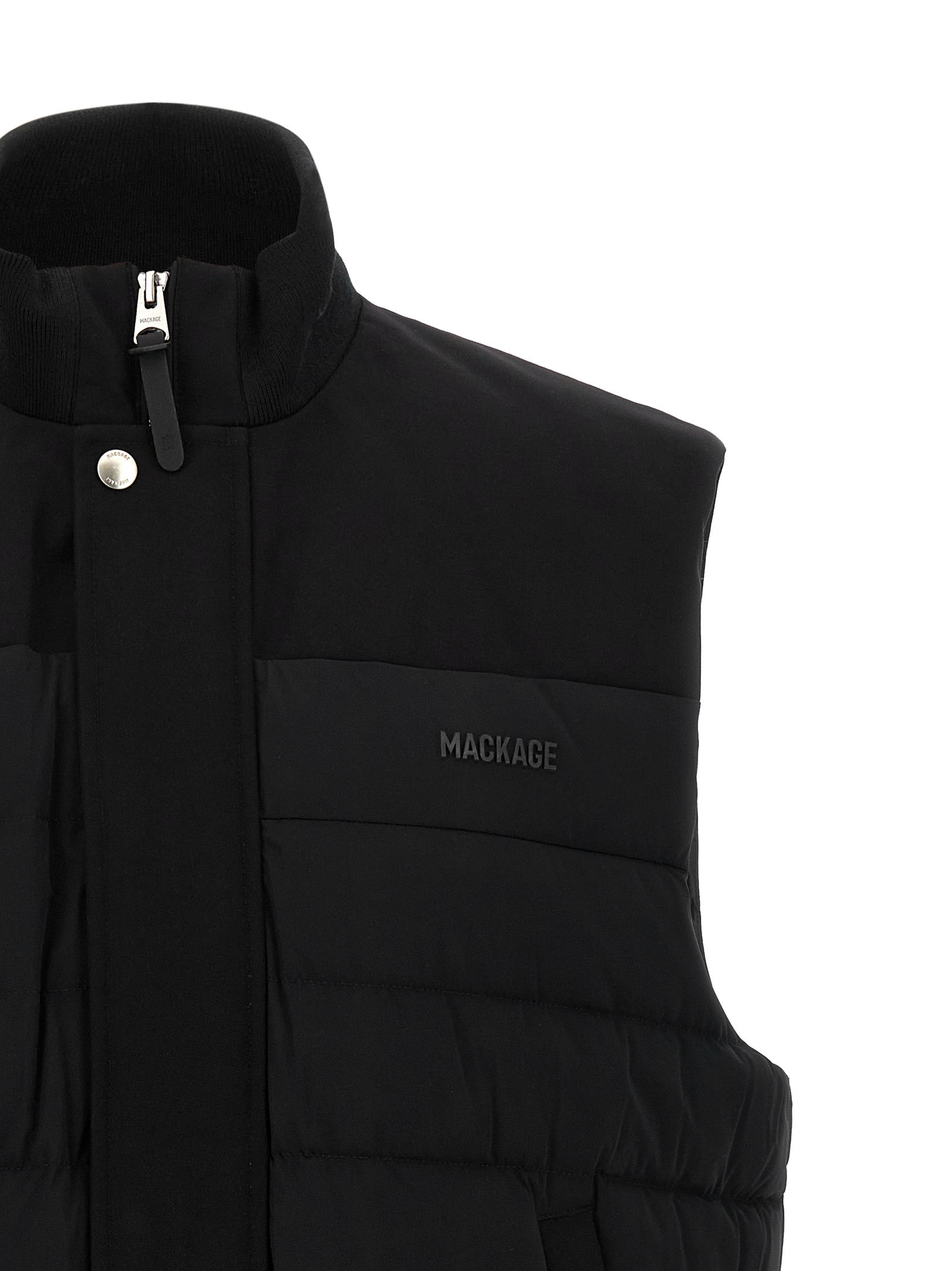 Brody Black Nylon Vest