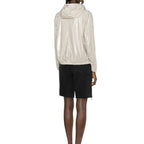 Beige Polyamide Shell Jacket