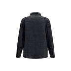 Oversized Tweed Cotton Full-Length Jacket
