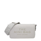 Mini White Leather Crossbody Bag