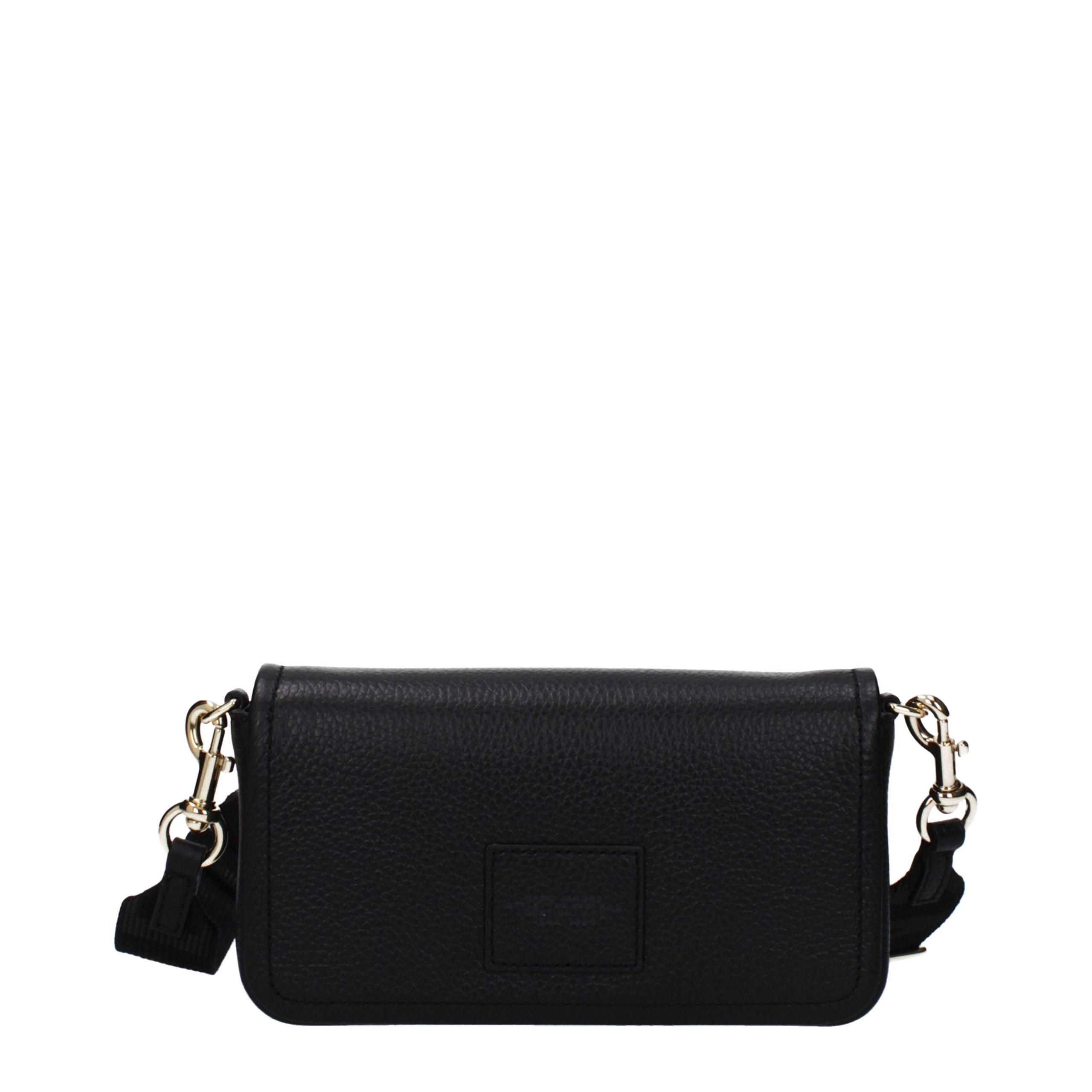 Mini Crossbody Bag in Black Leather